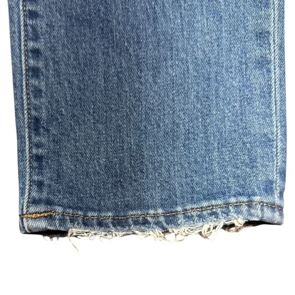 Madewell The Perfect Vintage Crop Jean ~ Women’s Raw Hem Mom Jeans ~ Size 24 - Picture 9 of 16